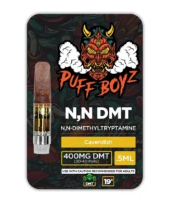 Buy Puff Boyz NN DMT .5ML (400MG) Cartridge – Cavendish Flavour | DMT UK